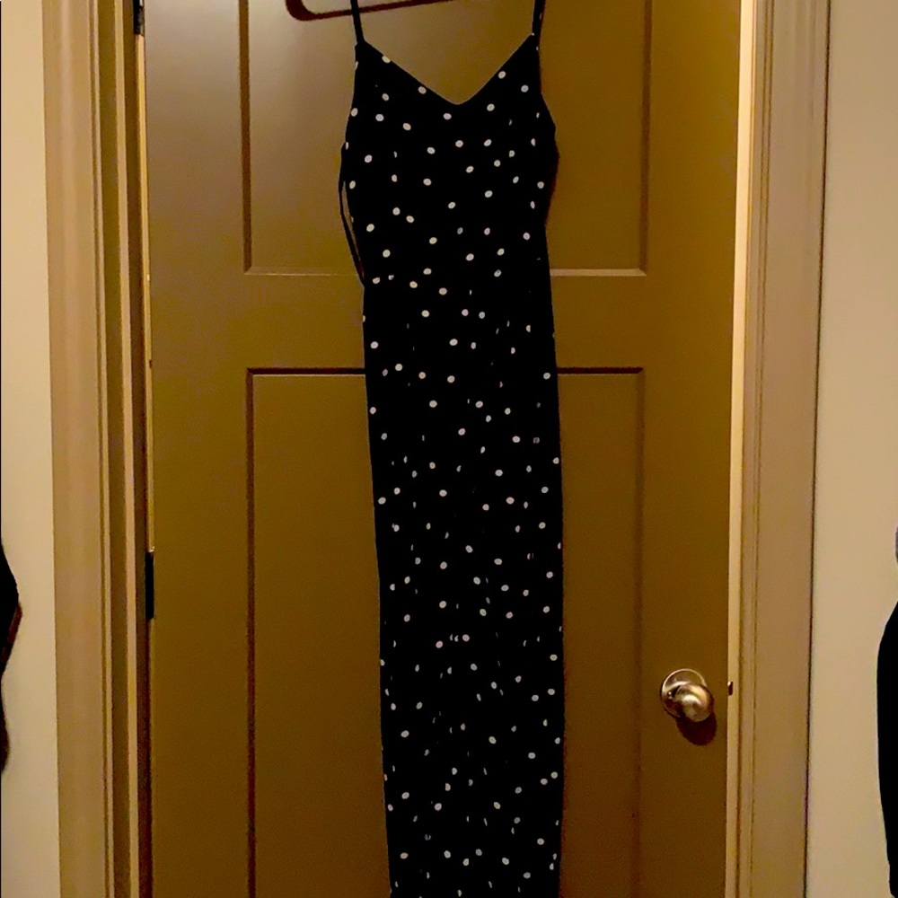 Monteau Polka Dot Tank/Pant Romper